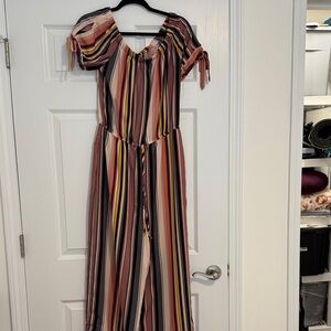 Striped Multicolor Jumpsuit